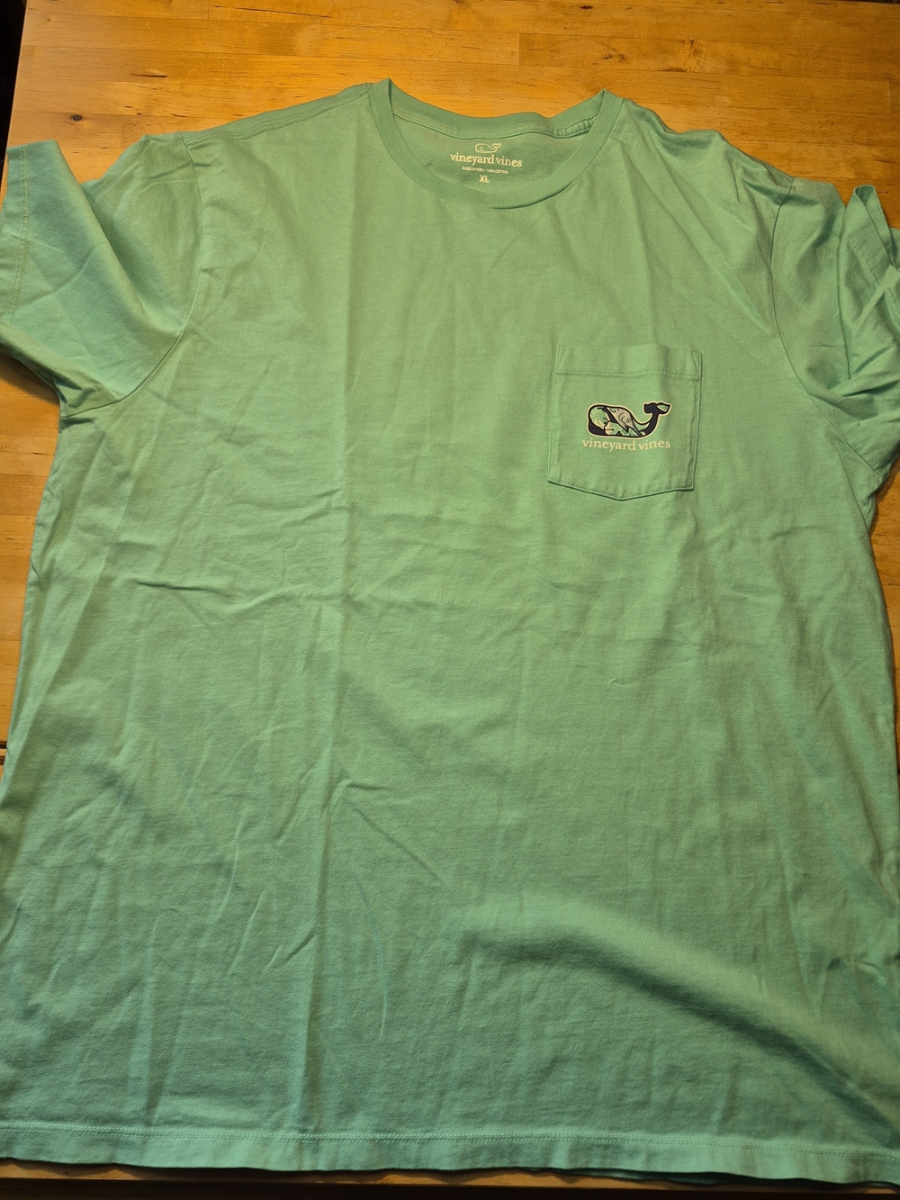 Vineyard Vines Pocket T-Shirt in Mint Green - Men's